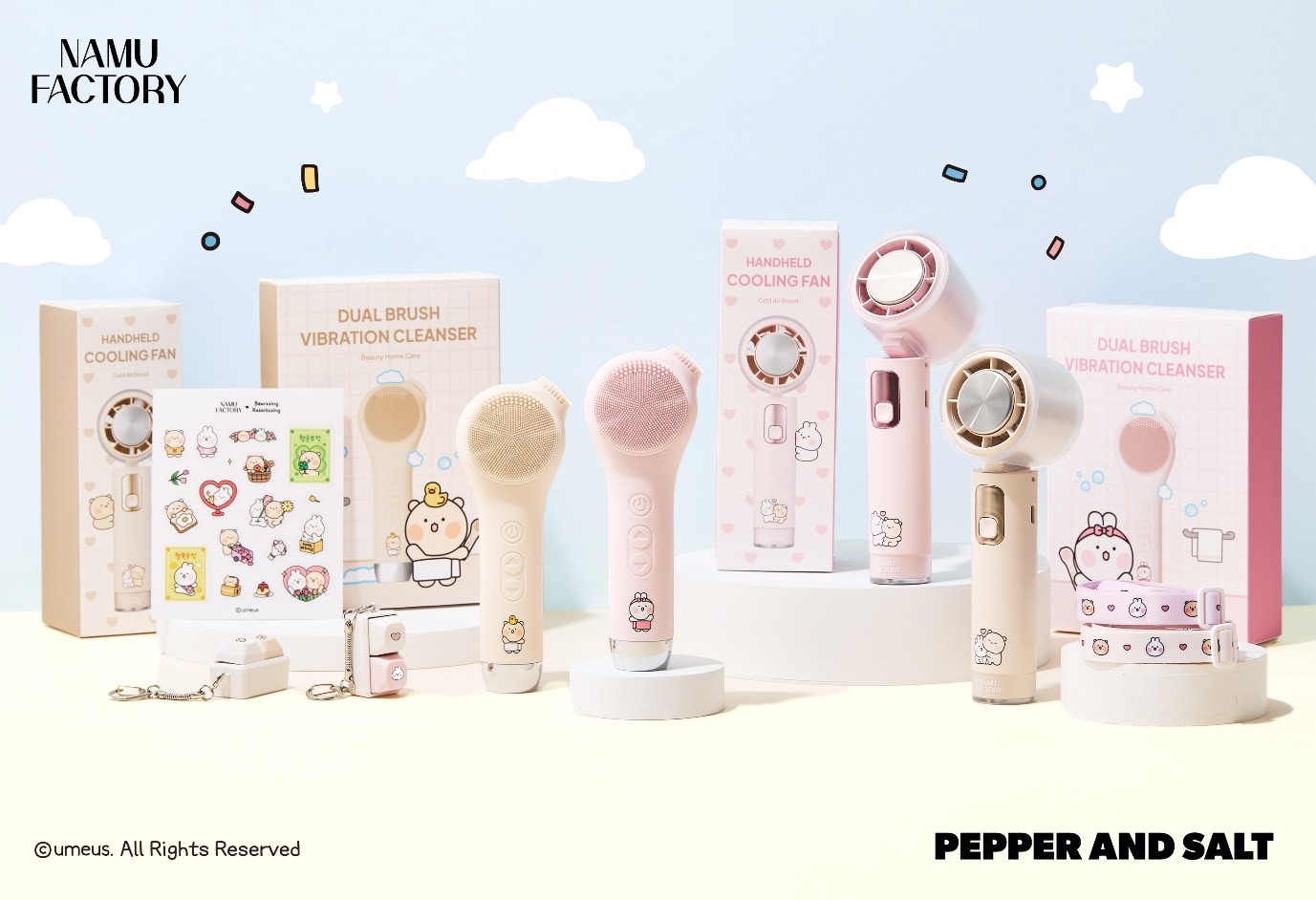 페퍼앤솔트, ‘곰돌찡이랑 토끼찡’ IP로 나무팩토리와 협업 3-Image